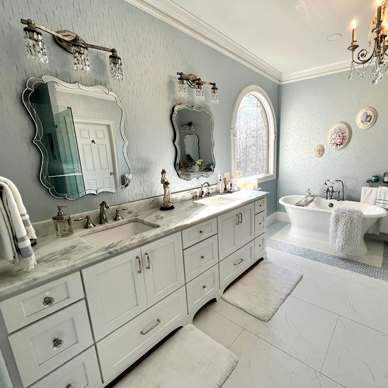 renovated bathroom